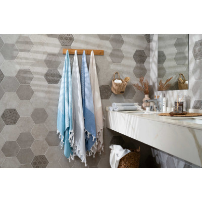 Рушник ARDESTO SPA 90х180см, 100% бавовна, аква