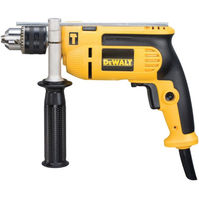 Дриль ударний DeWalt 701Вт 0-2800об/хв 5.2Нм 47600уд/хв патрон 13мм 1.6кг