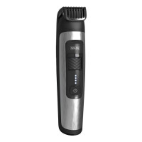 Тример Wahl Aqua Trim, акум., роторний мотор, насадок-1, чохол, гребінець, сталь, чорний Тример Wahl Aqua Trim, акум., роторний мотор, насадок-1, чохол, гребінець, сталь, чорний