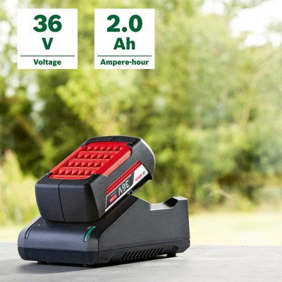 Набір акумулятора та зарядного пристрою Bosch GBA 36V 1x2.0А·год ЗП AL 36V-20