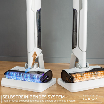 Rowenta Пилосос Rowenta безпровідний миючий X-Clean 10, 200Вт, конт пил -0.67л, конт для води-0.79л, автон. робота до 60хв, вага-4.15кг, НЕРА, білий Rowenta Пилосос Rowenta безпровідний миючий X-Clean 10, 200Вт, конт пил -0.67л, конт для води-0.79л, автон. робота до 60хв, вага-4.15кг, НЕРА, білий