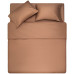 Підковдра ARDESTO Mix&Match, 160х220см, 100% бавовна, сатин, коричневий