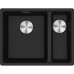 Мийка кухонна Franke Maris, фраграніт, прямокутник, без крила, 553х433х200мм, чаша - 1.5, під стільницю, MRG 160, онікс