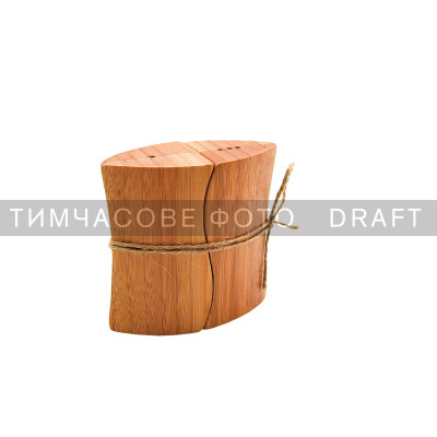 Набір для солі та перцю ARDESTO Midori, 2 предмети, 10мл, 9.5х4х9см, бамбук, пластик Набір для солі та перцю ARDESTO Midori, 2 предмети, 10мл, 9.5х4х9см, бамбук, пластик