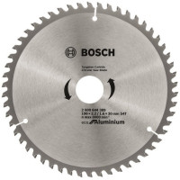 Диск пиляльний Bosch Professional Eco for Aluminium 190x2.42/1.6x30мм 54TCG Диск пиляльний Bosch Professional Eco for Aluminium 190x2.42/1.6x30мм 54TCG