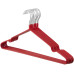 Набір вішаків ARDESTO 40.5см, 10шт, метал, ПВХ, червоний