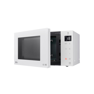Мікрохвильова піч LG, 23л, електрон. керування, 1000Вт, дисплей, білий