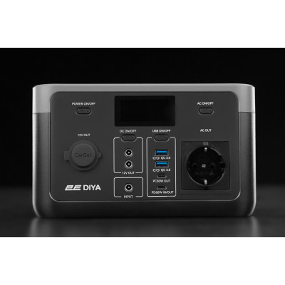 Акумулятор портативний літій-іонний, електростанція 2Е Diya, 300 Вт, 320 Вт/год, швидка зарядка (2E-PPS03032) Акумулятор портативний літій-іонний, електростанція 2Е Diya, 300 Вт, 320 Вт/год, швидка зарядка (2E-PPS03032)