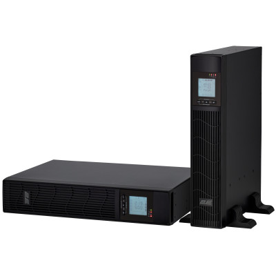Источник бесперебойного питания 2E PS1000RT, 1000VA/800W, RT2U, LCD, USB, 3xC13 (2E-PS1000RT)