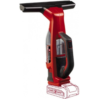 Пилосос акумуляторний Einhell BRILLIANTO віконний 18В 280мм 0.1л з розпилювачем 0.74кг без АКБ та ЗП Пилосос акумуляторний Einhell BRILLIANTO віконний 18В 280мм 0.1л з розпилювачем 0.74кг без АКБ та ЗП