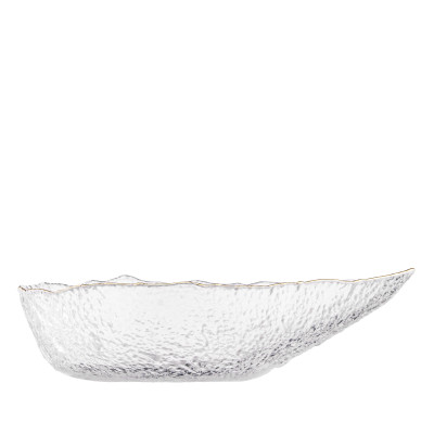 ARDESTO Салатник Leaf, 21.5см, скло, прозорий ARDESTO Салатник Leaf, 21.5см, скло, прозорий