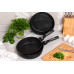 ARDESTO Сковорода глибока зі знімною ручкою Gemini Bari, 24см, алюміній, чорний ARDESTO Сковорода глибока зі знімною ручкою Gemini Bari, 24см, алюміній, чорний