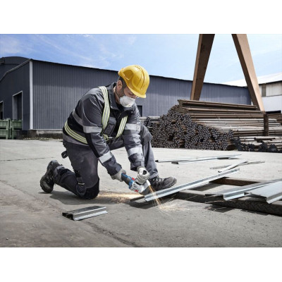 Шліфмашина кутова акумуляторна Bosch Professional GWS 18V-8 125мм 18В 2x5А·год 0-11000об/хв 1.7кг кейс ЗП GAL 18V-40