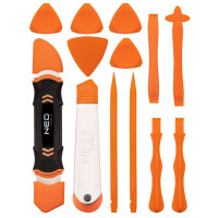 Neo Tools Набір для ремонту смартфонів, 13шт, універсальні антистатичні відкривачі для зняття корпусів Neo Tools Набір для ремонту смартфонів, 13шт, універсальні антистатичні відкривачі для зняття корпусів