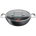 Сотейник с крышкой Tefal Unlimited, 26см, 2.5л, алюминий, стекло, черный Сотейник с крышкой Tefal Unlimited, 26см, 2.5л, алюминий, стекло, черный