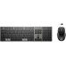 Комплект клавіатура та миша HP 720 Multi-Device Rechargeable, BT, EN/UK, чорний