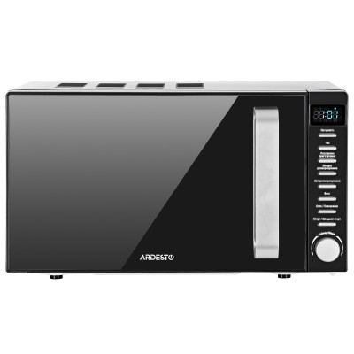 Микроволновая печь ARDESTO, 20л, электр.упр., 800Вт, дисплей, откр.ручкой, черный (GO-E845GB)