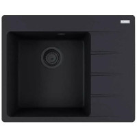 Мийка кухонна Franke Centro, фраграніт, прямокутник, з крилом, 620х500х200мм, чаша - 1, врізна, CNG 611-62 TL, чорний матовий Мийка кухонна Franke Centro, фраграніт, прямокутник, з крилом, 620х500х200мм, чаша - 1, врізна, CNG 611-62 TL, чорний матовий