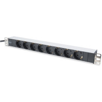 Digitus Блок розеток 1U, 8xSchuko, 16A, 250V, вилка Schuko Digitus Блок розеток 1U, 8xSchuko, 16A, 250V, вилка Schuko