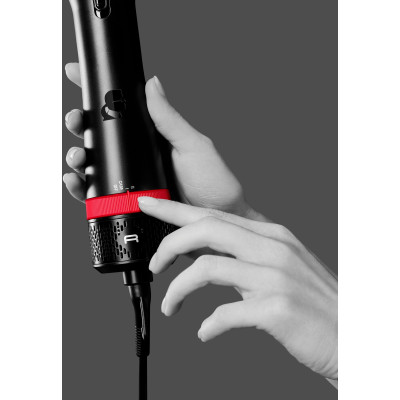 Фен-щітка Rowenta x Karl Lagerfeld Express Style, 800Вт, 3 режими, іоніз-я, чохол, чорний Фен-щітка Rowenta x Karl Lagerfeld Express Style, 800Вт, 3 режими, іоніз-я, чохол, чорний