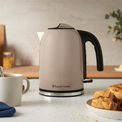 Електрочайник Russell Hobbs, 1.7л, метал, мокко Електрочайник Russell Hobbs, 1.7л, метал, мокко