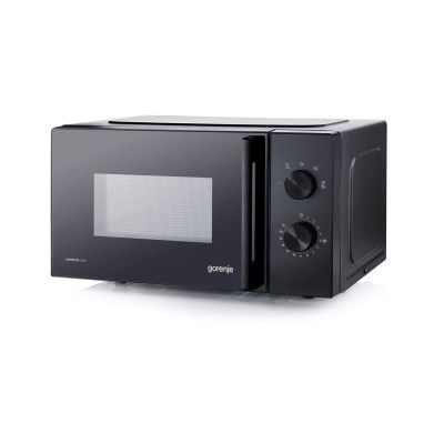 Мікрохвильова піч Gorenje, 20л, мех. керув., 700Вт, гриль, інвертор, чорний Мікрохвильова піч Gorenje, 20л, мех. керув., 700Вт, гриль, інвертор, чорний