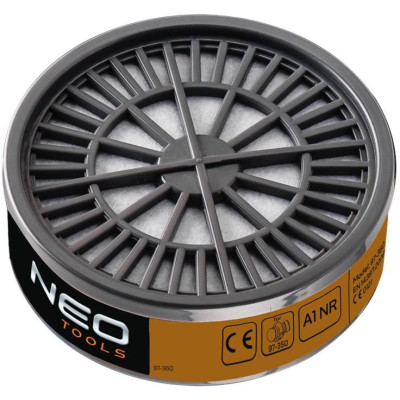 Патрон фільтруючий Neo Tools, клас фільтра A1 NR, для захисної маски 97-350