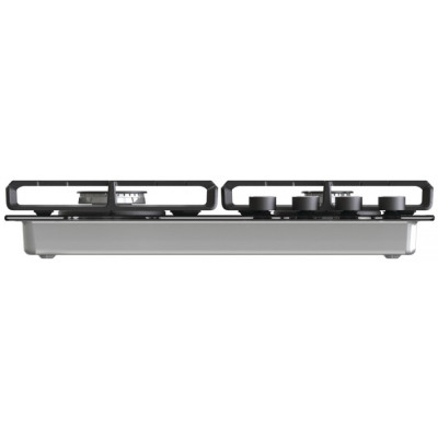 Варильна поверхня Gorenje газова на склі, 60см, чавун, чорний