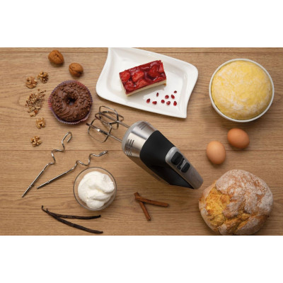 Миксер Gorenje ручной 500Вт, насадки-4 венчики, турборежим, черный M500DCBK