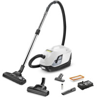 Karcher Пилосос миючий DS 6 Plus, 650Вт, вода -2 л, НЕРА, білий Karcher Пилосос миючий DS 6 Plus, 650Вт, вода -2 л, НЕРА, білий