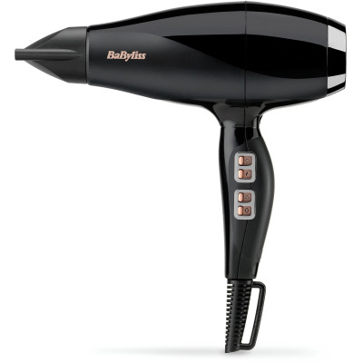 Фен Babyliss Air Power Pro, 2300Вт, 3 режими, дифузор, іоніз-я, хол. обдув, кераміка, чорний