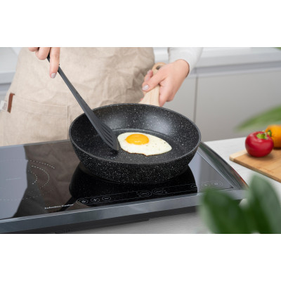 ARDESTO Сковорідка Midori 24 см, чорний мармур, алюміній ARDESTO Сковорідка Midori 24 см, чорний мармур, алюміній