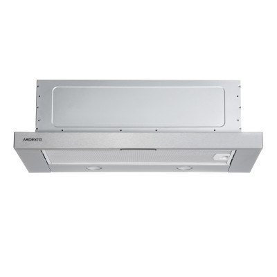 Витяжка Ardesto телескопічна, 60см, 450м3ч, метал, 2х1Вт LED, кнопкове, нерж