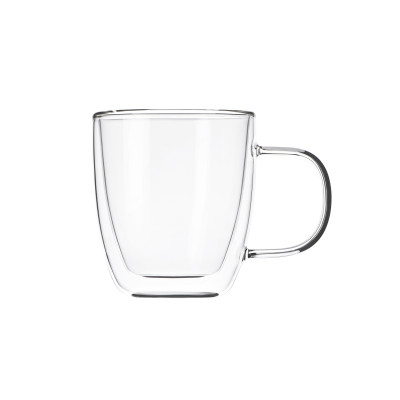 ARDESTO Набір чашок із ручками з подвійними стінками, 310 мл, H 10,2 см, 2 шт, боросилікатне скло ARDESTO Набір чашок із ручками з подвійними стінками, 310 мл, H 10,2 см, 2 шт, боросилікатне скло