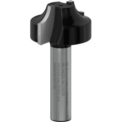 Фреза профільна E Bosch Professional Std S8 R6.3 D25.4 L14