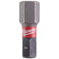 Біти Milwaukee Shockwave, Hex8х25мм, набір 2шт