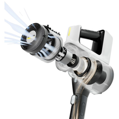 Пилосос Karcher безпровідний VCS 3 Nano Complete, конт пил -0.6л, автон. робота до 50хв, білий