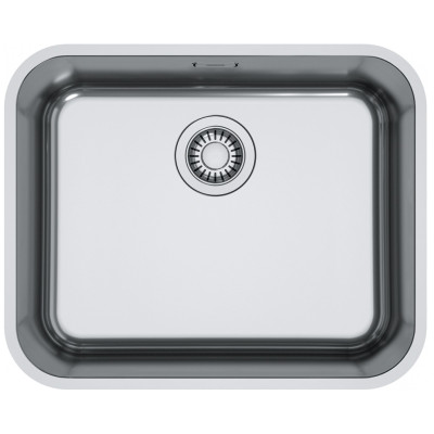 Мийка кухонна Franke Smart, нерж.сталь, прямокутник, без крила, 500х400мм, чаша - 1, монтаж під стільницю, SRX 110-50, нерж поліров.