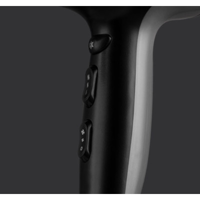 Фен Remington Ionic Dry, 2200Вт, 3 режими, дифузор,турмалинова іоніз-я, хол. обдув, сіро-чорний