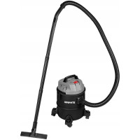 Graphite Пилосос професійний, 1200Вт, 18кПа, контейнер 20л, розетка 220В/1200В, колеса