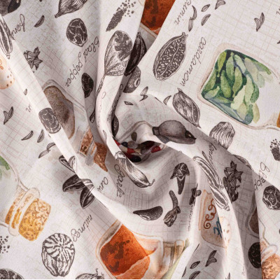 Скатертина ARDESTO Spice 120х140см, 90% поліестер, 10% бавовна