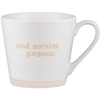 Чашка ARDESTO Good Morning, 370мл, кераміка, білий