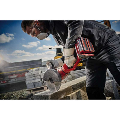 Einhell Шліфмашина кутова AXXIO 36/230 Q акум., PXC, 230 мм, 36В, 6600 об/хв, безщітк., 4.21 кг (без АКБ і ЗП)