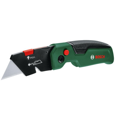 Bosch Ніж, трапецієподібне лезо, корпус двокомпонентний, 175x40x25мм