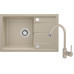 Набір для кухні Deante Leda, гранітна мийка ZRD_7113 + зміш. BEN_762M, пісок Набір для кухні Deante Leda, гранітна мийка ZRD_7113 + зміш. BEN_762M, пісок