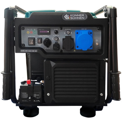 Генератор бензиновий інверторний Konner&Sohnen 6500iE 230В, 6.5кВт, електростартер, 42кг Генератор бензиновий інверторний Konner&Sohnen 6500iE 230В, 6.5кВт, електростартер, 42кг