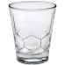 Набір склянок Duralex Hexagone, низьких, 300мл, h-90мм, 6шт, скло, прозорий