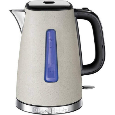 Russell Hobbs Електрочайник Luna Stone, 1.7л, метал, під камінь, бежевий 26960-70