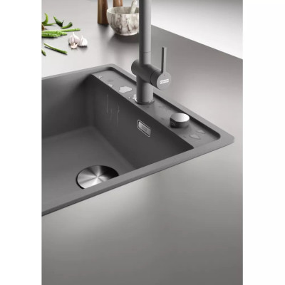 Комплект - мийка MRG 610-52 TL фраграніт, сірий сланець, 114.0716.704 і подрібнювач харч. відходів SLIM 50, 134.0715.098, вкл. Сифон Комплект - мийка MRG 610-52 TL фраграніт, сірий сланець, 114.0716.704 і подрібнювач харч. відходів SLIM 50, 134.0715.098, вкл. Сифон