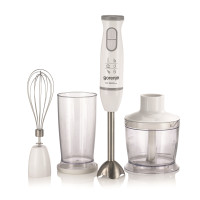 Блендер Gorenje заглибний 560Вт, 4в1, чаша-500мл, подрібнювач, білий Блендер Gorenje заглибний 560Вт, 4в1, чаша-500мл, подрібнювач, білий